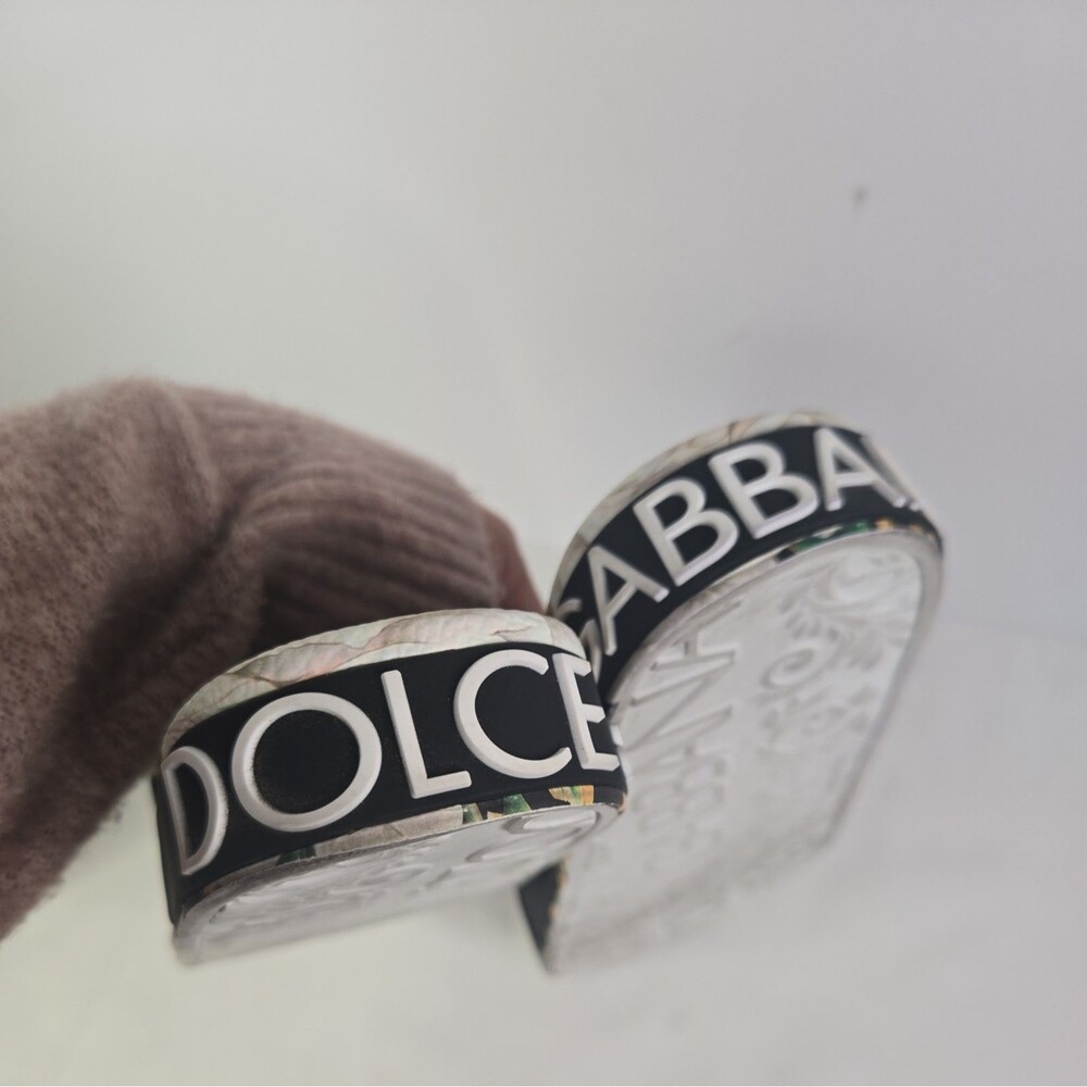Dolce & Gabbana Portofino Leopard Floral DG Logo Beach Pool Slides Sandals 39 - Picture 10 of 10